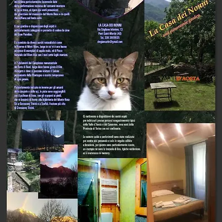 בית אירוח Relais La Casa Dei Nonni פונט-סן-מרטין